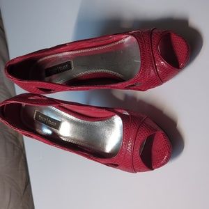 Whit House Black Market Red Heels